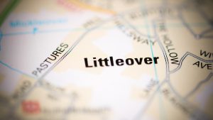 Directions to Littleover on a map